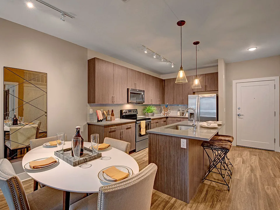 Large Dining Space off the Open Kitchen