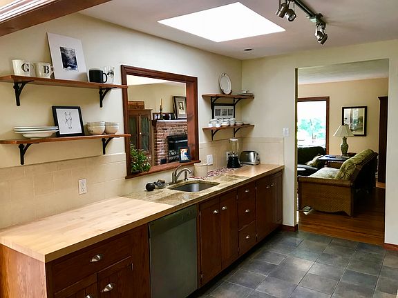 Sky Lit Galley Kitchen