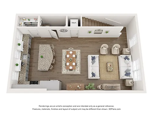 Floor plan TH3