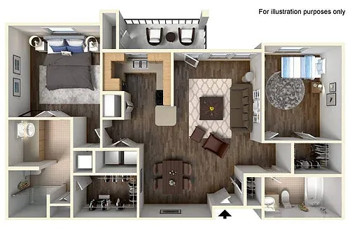 Floor plan B1