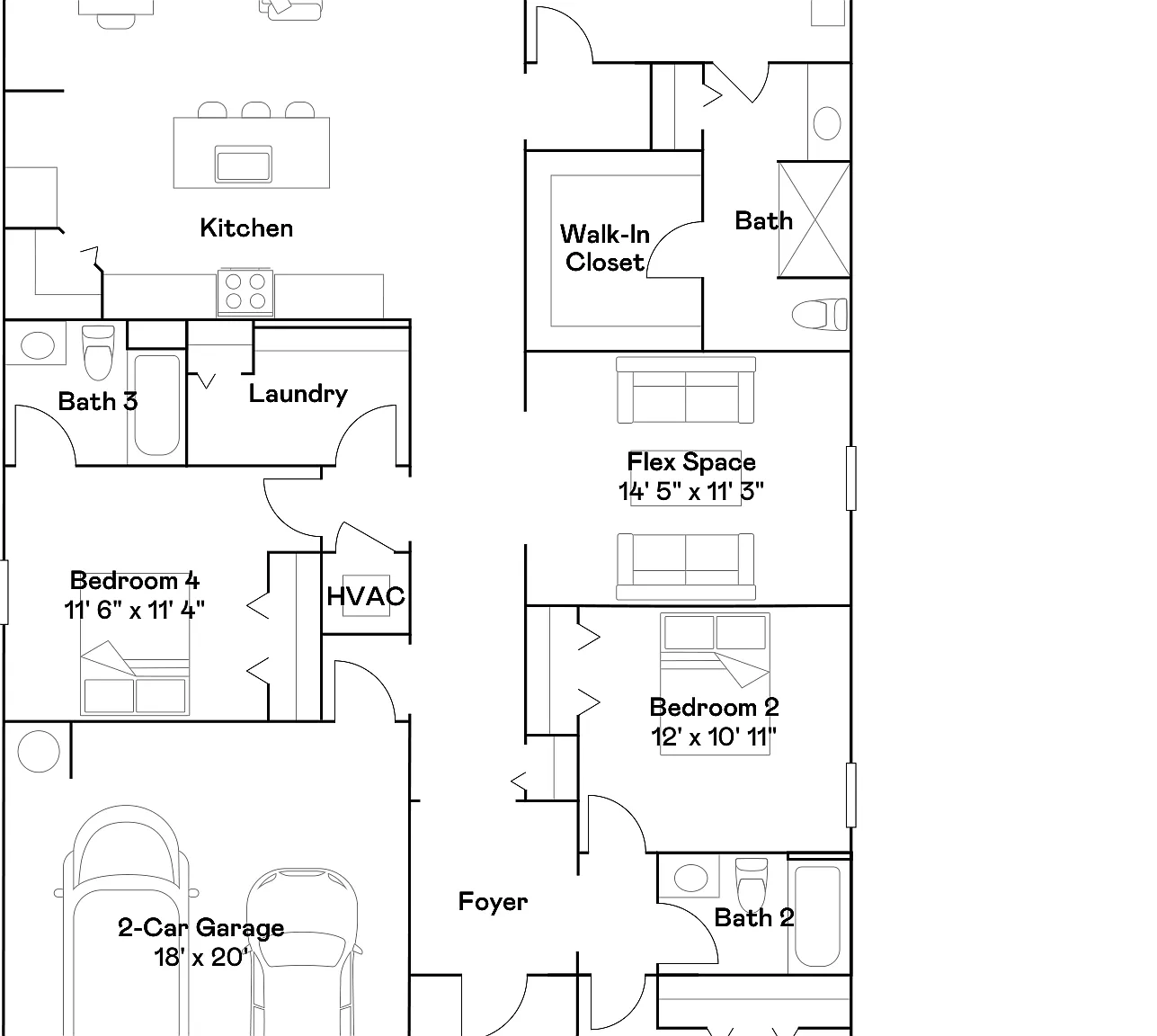 4 bed, 3.0 bath, 2172 sqft, $2,335 — Photo 2