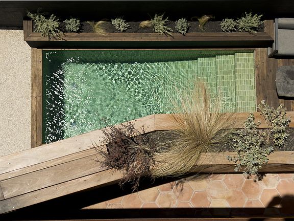 Moroccan Tiled Plunge Pool
