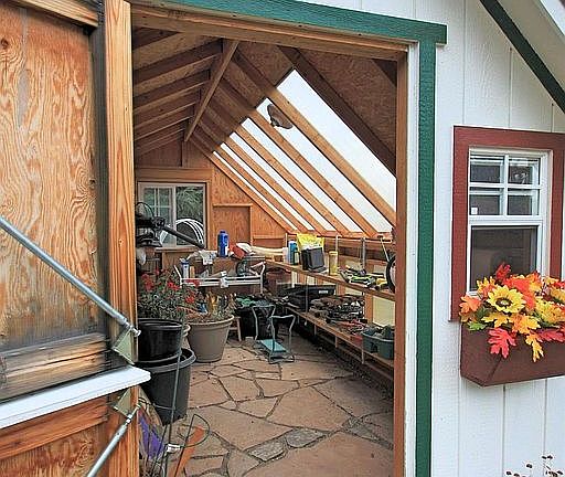 Greenhouse/potting shed