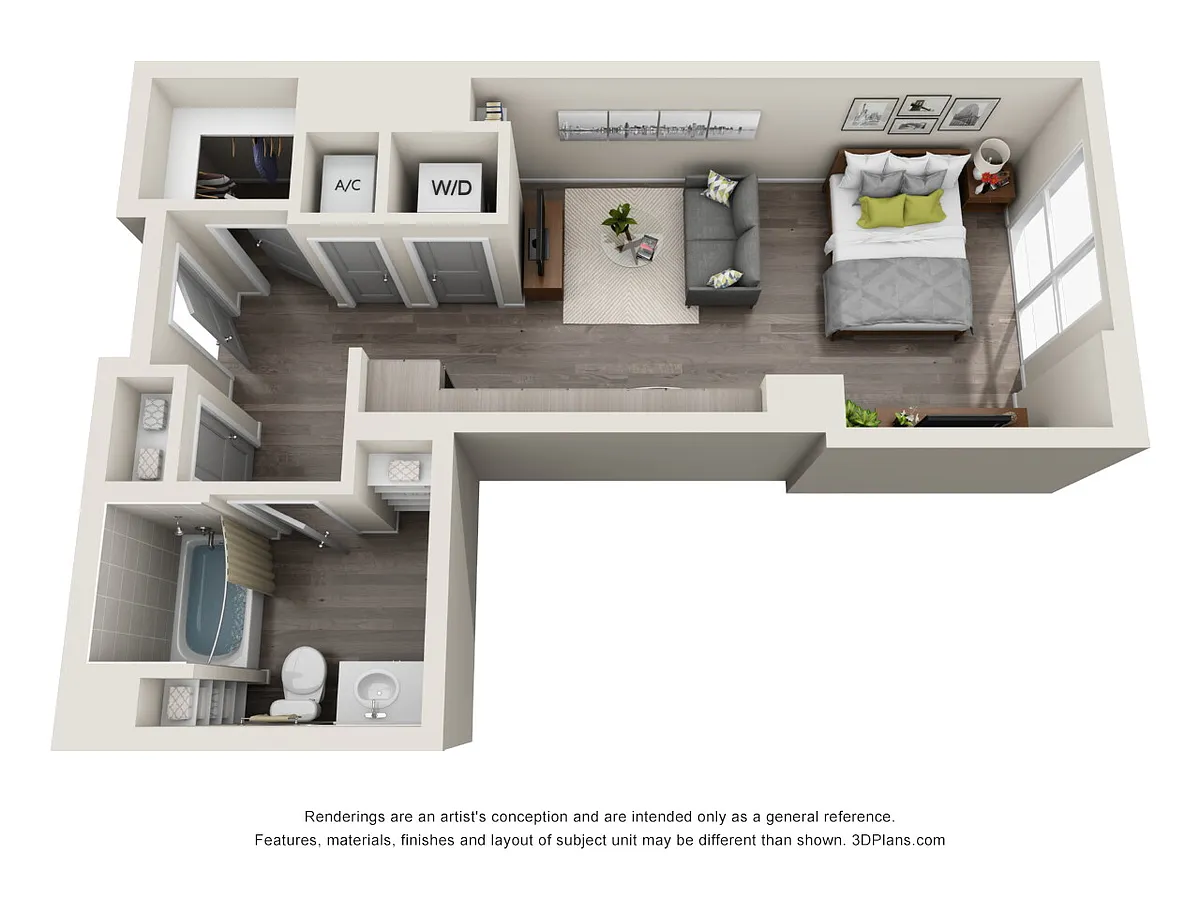 Floor plan S3 Studio