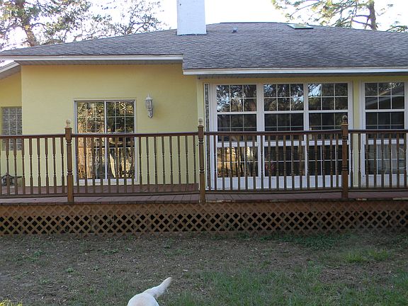 Deck wraps around the Back 