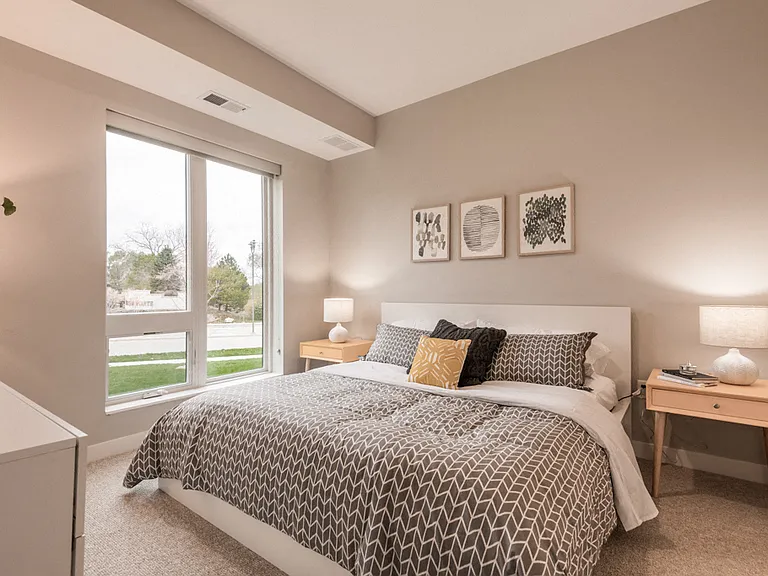 Wake up refreshed in your spacious, sunlit bedroom.