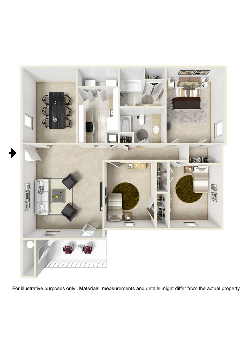 Floor plan The Boston