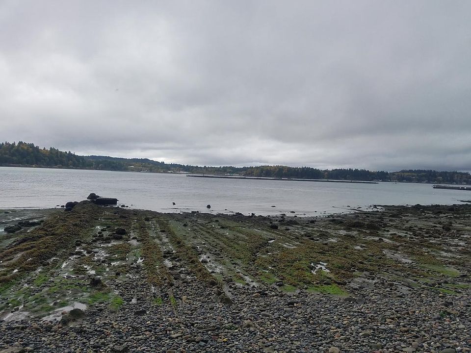 View from beach looking over to Manchester State park