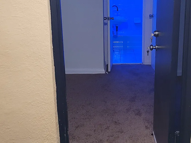 Hallway, Livingroom and bathroom