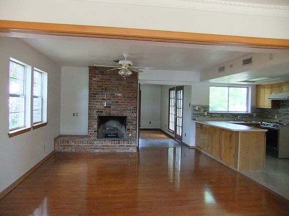 Living Area with Fireplace