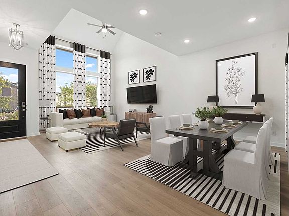 Family Room Dining Room
