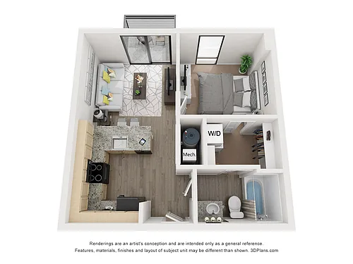 Floor plan The Charlston