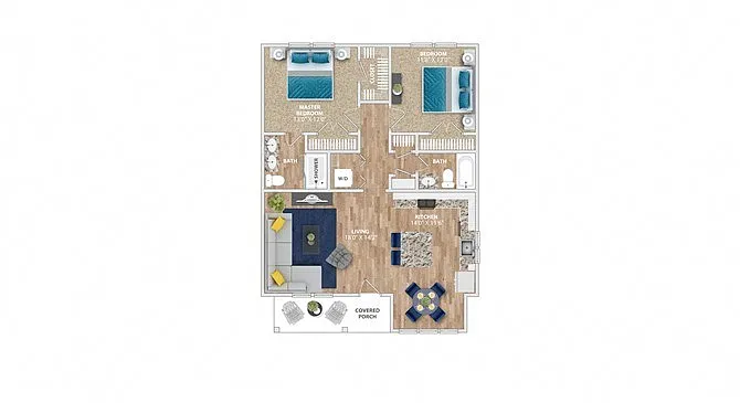 Floor plan Sanibel