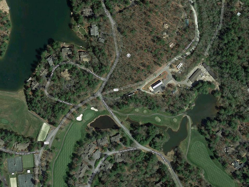 Aerial view of property