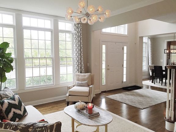 Living Room and Foyer