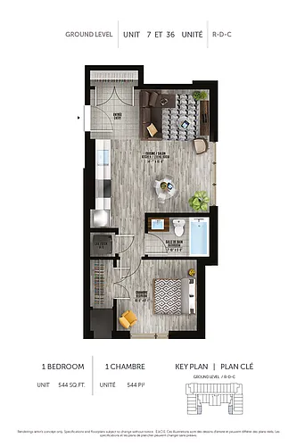 Floor plan Studio