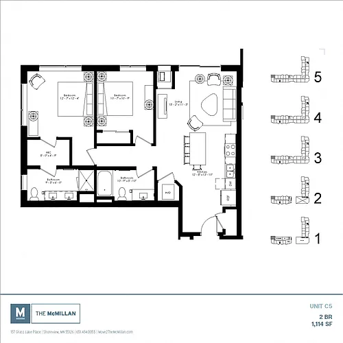 Floor plan C5