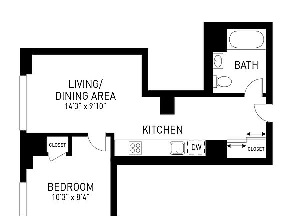 2nd image of 1333 Broadway #1206