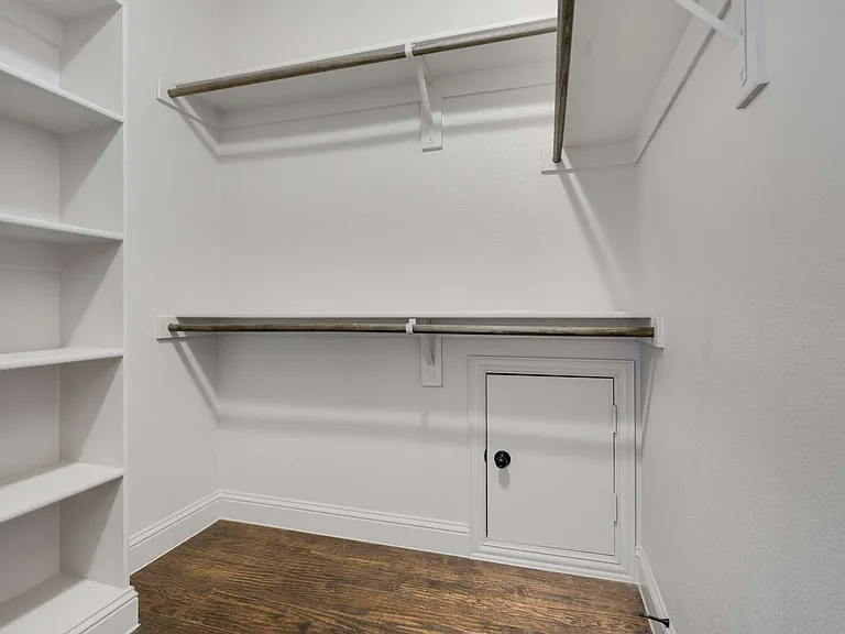 Primary closet on the 2nd floor