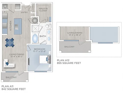 Floor plan A11 A12