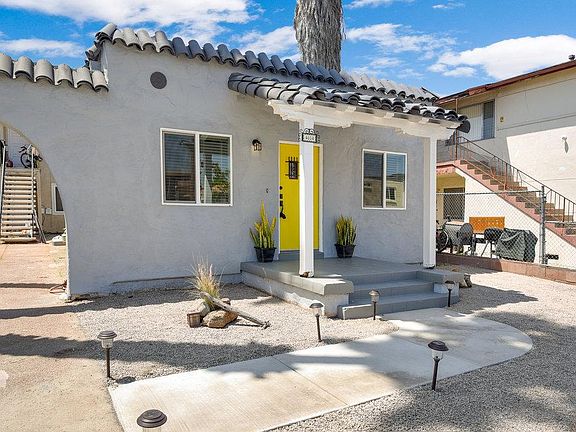 Exterior with Walkway to Back Units