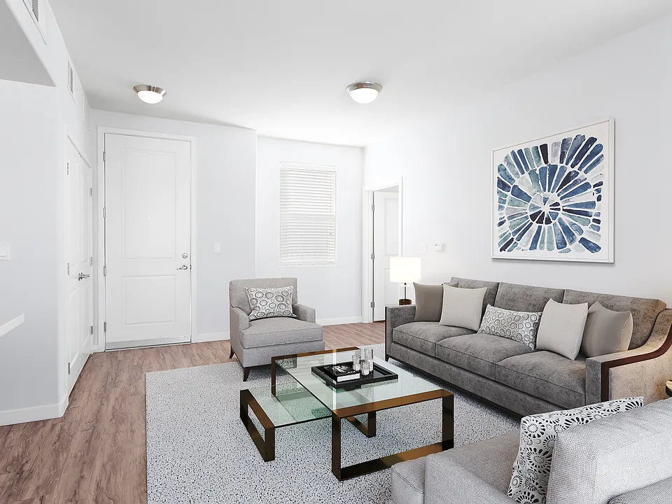 Spacious living rooms designed for comfort and style.