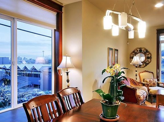 The Dining Room Features A Garden Seat And So Much More