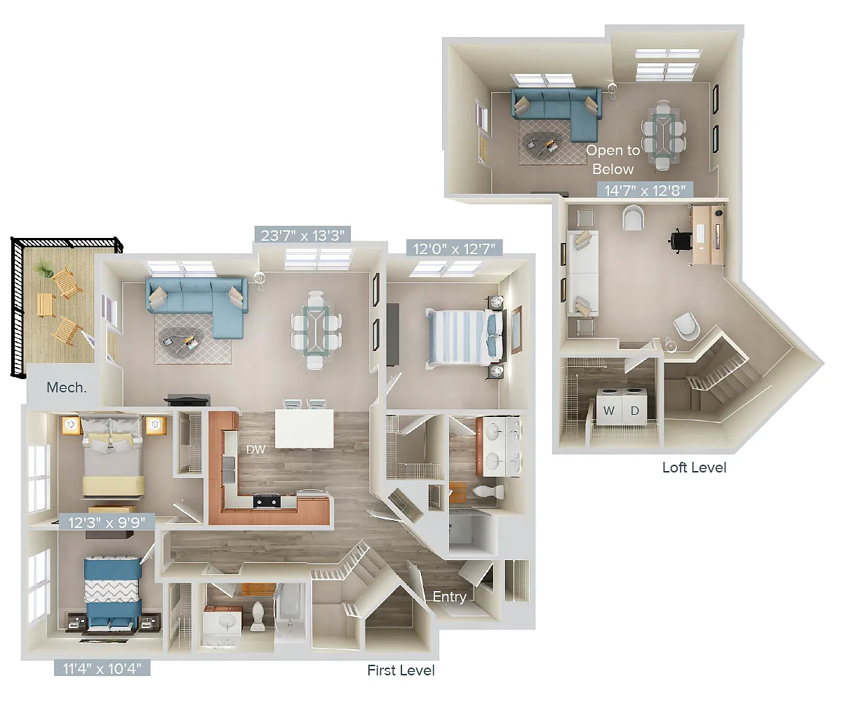 Floor plan C3L-1695