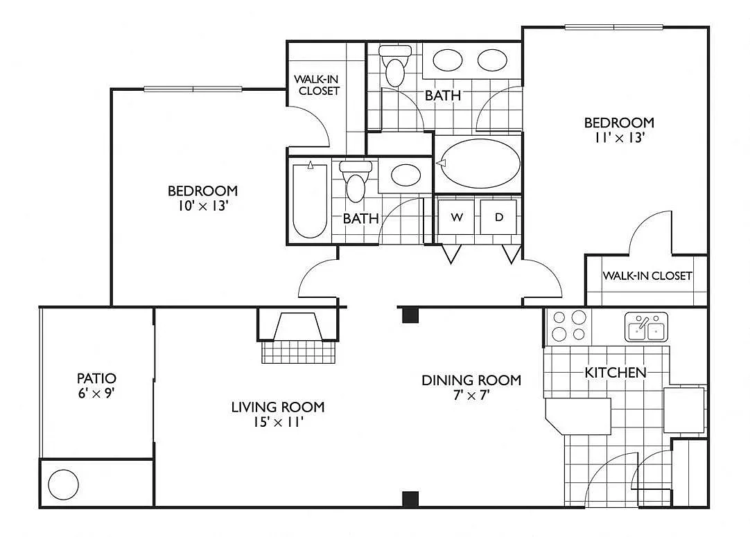 Floor plan Cavanaugh