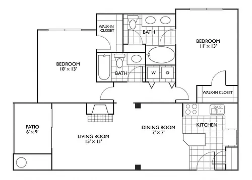 Floor plan Cavanaugh