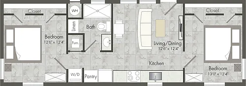 Floor plan B