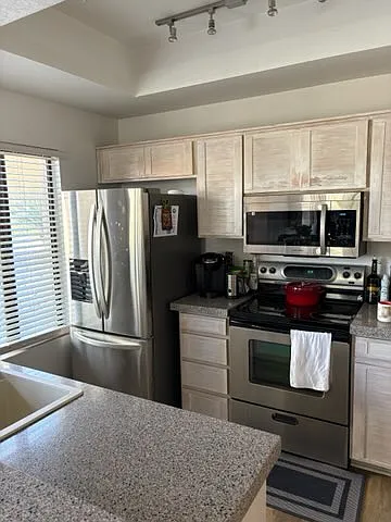Kitchen with new amenities