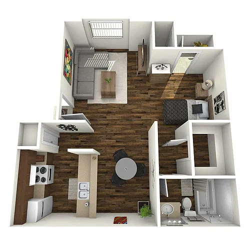 Floor plan Studio