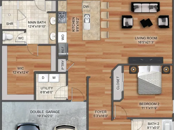 1703 Plan, The Heights on Trenton