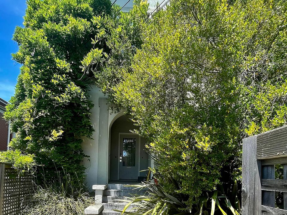 Front door (inside gate)