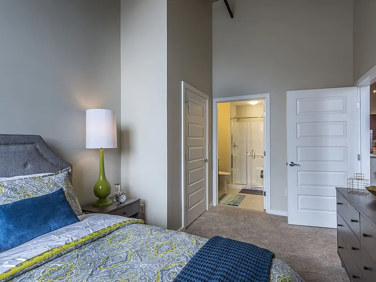 Carpeted Bedroom