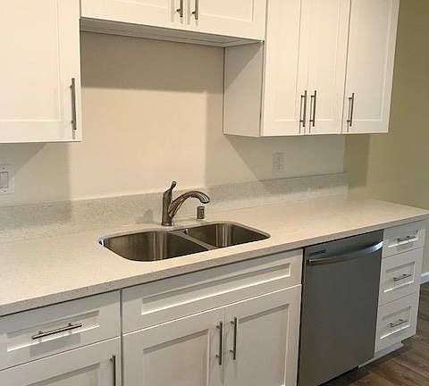 Kitchen close up of sink side