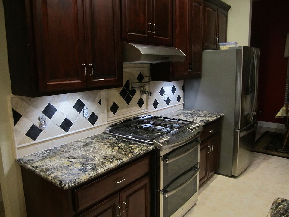 Granite countertops and gas