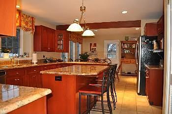 Kitchen w/Granite Tops