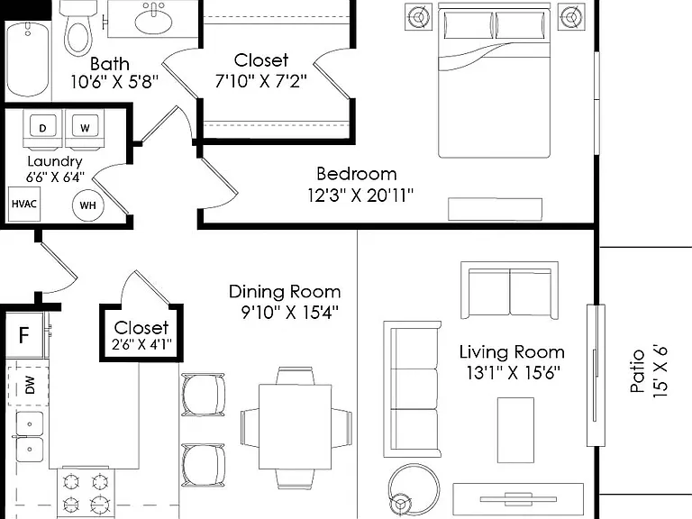 Park Place Apartments — Photo 47