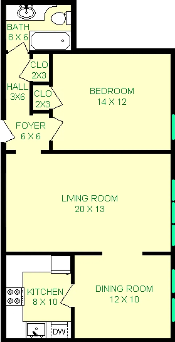 Floor plan Smithfield