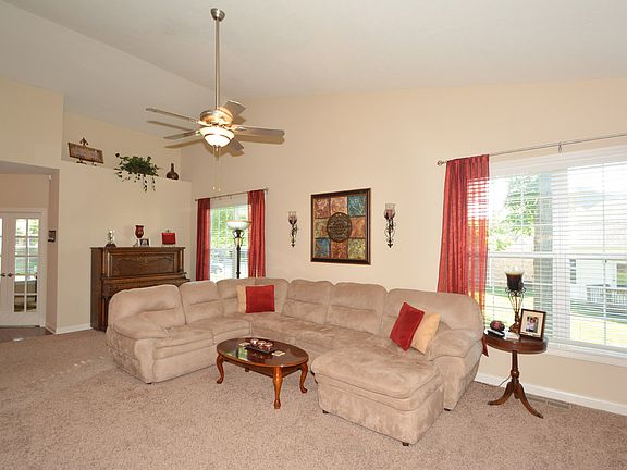 Newer carpet in family room