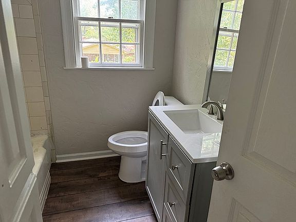New vanity, faucet, toilet 