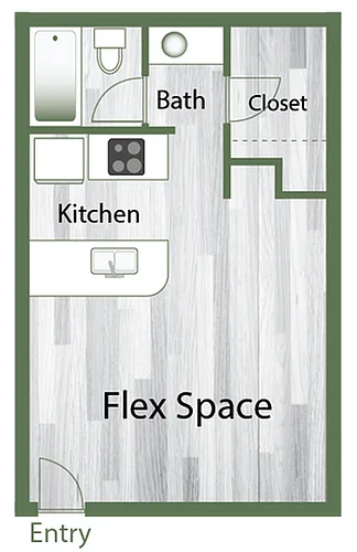 Floor plan S1R