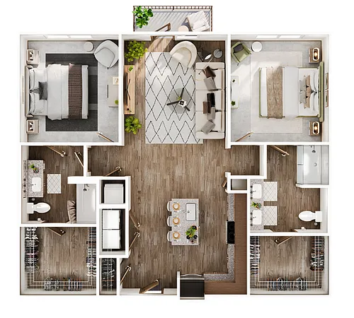 Floor plan B1