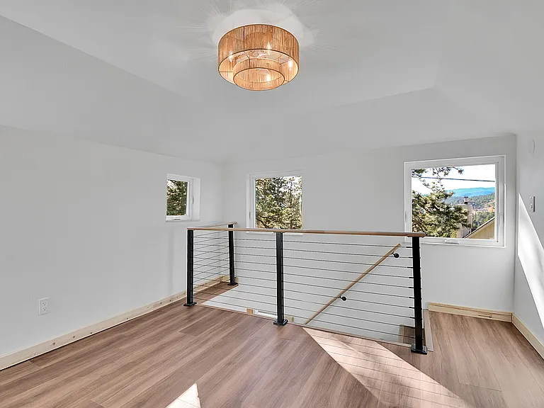 Bright loft area