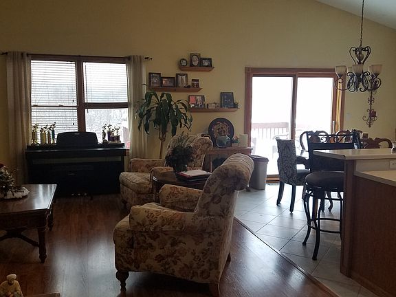 Open concept dining,  living