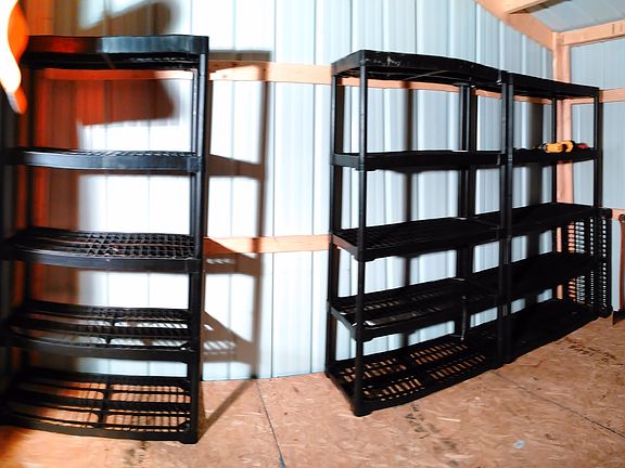 Backyard shed left side