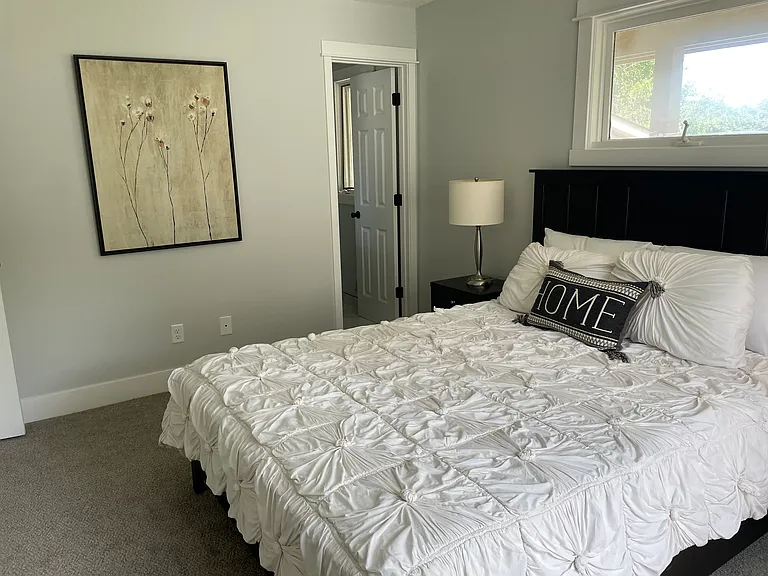 Owner's private bedroom with bathroom