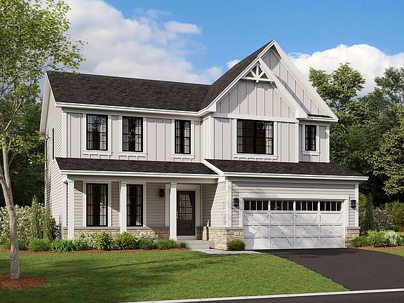 Cahill Elevation Urban Farmhouse